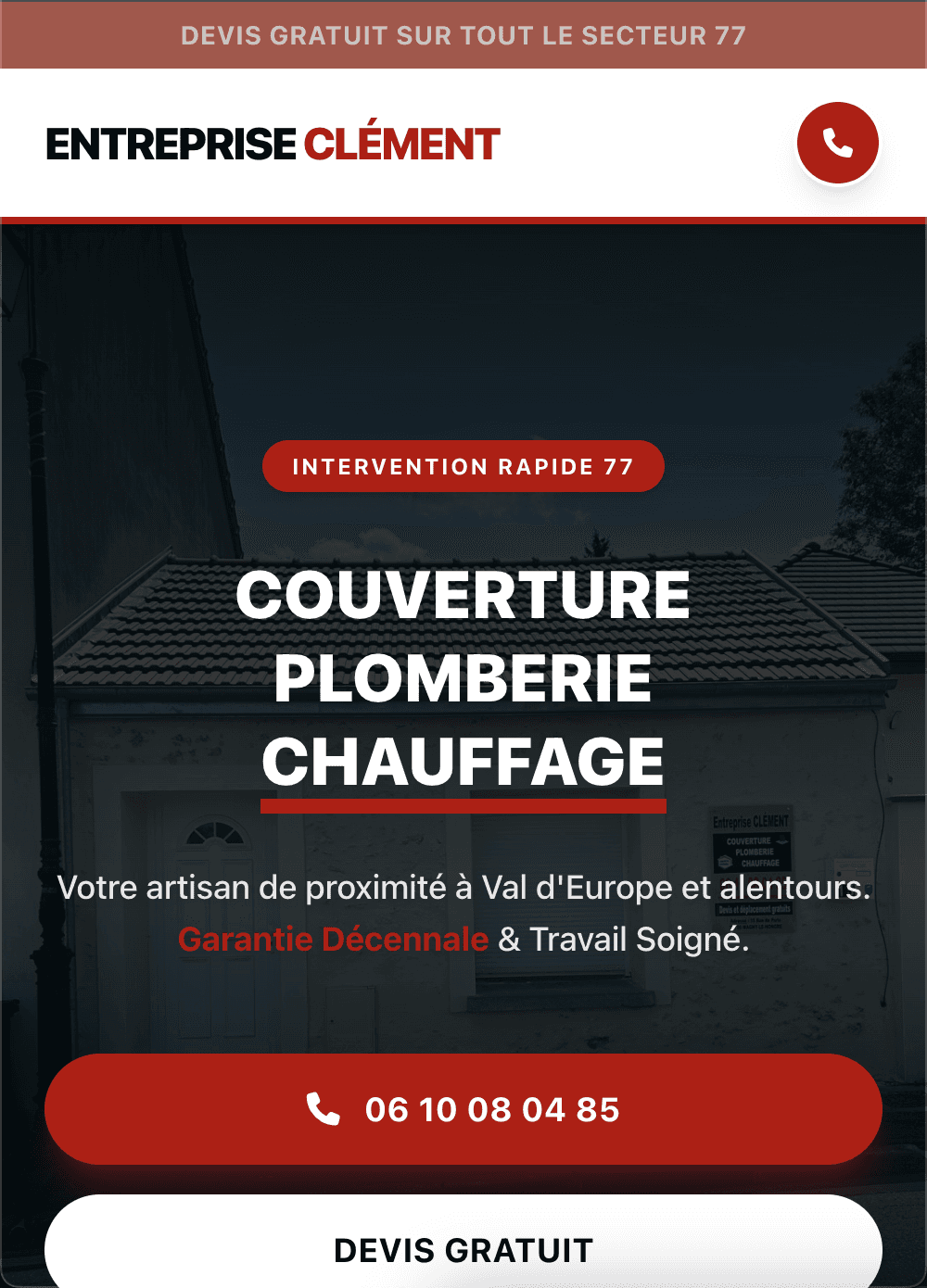 Landing Page